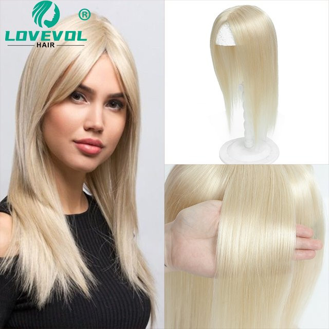 LOVEVOL Topper-Haarteil aus Echthaar, 30,5 bis 45,7 cm, Damen - Bild 1