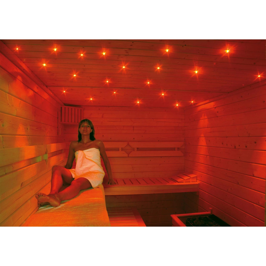WEKA Farbvisionen-Set A Farblichtanwendung für die Sauna mit 40 bunten RGB-LEDs inklusive Controller - Bild 2