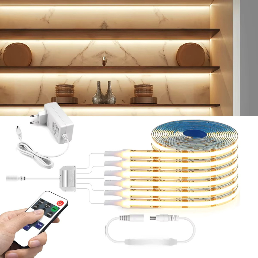MALITAI LED COB Unterschrank Licht mit Fernbedienung, dimmbar, Weiß - Bild 4