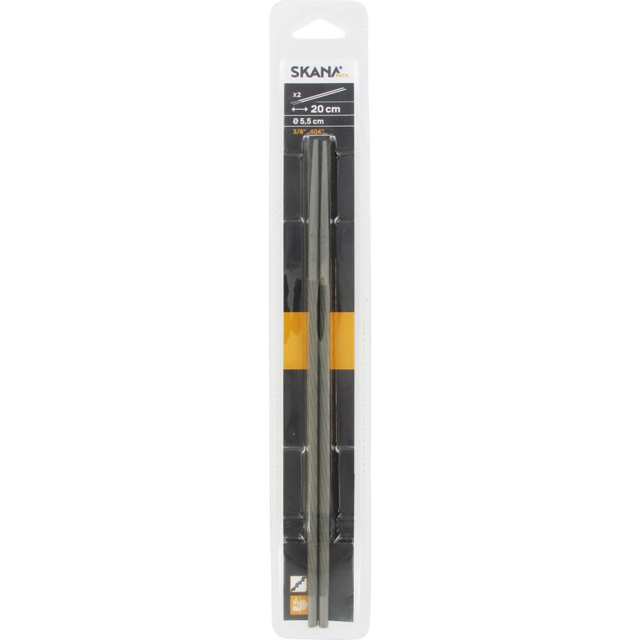 Skana Rundfeilen-Set für Sägeketten mit Ø 5,5 mm und einer Länge von 20 cm - Bild 2