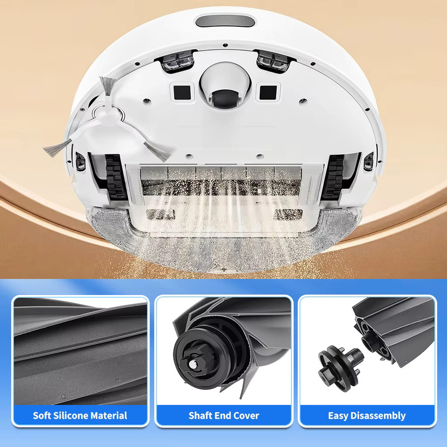 Dreame Hauptbürste in Schwarz für D10 Plus Gen 2, X30 Ultra, X40 Ultra, L10s Ultra, L20 Ultra, L30s Ultra, D10S Pro, Plus S10+ und B108CN - Bild 3