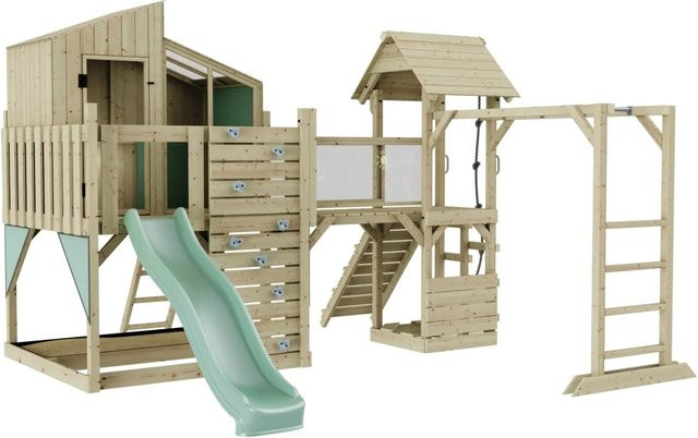 OutdoorToys Spielturm Ludvig, Mintgrün - Bild 1