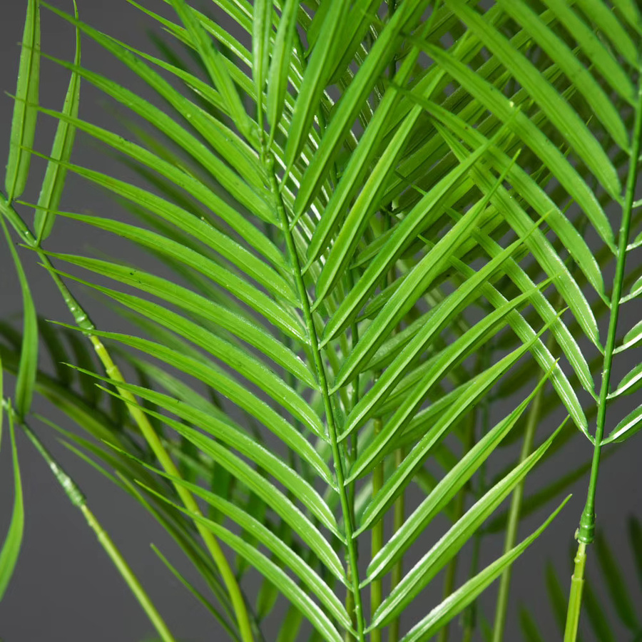 Künstliche tropische Palme Kmitang in Grün, Kunststoff Kokosnussbaum Zweig für Büro, Hotel und Garten, Höhe: 50-120 cm - Bild 2