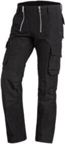 FHB Zunfthose SEBASTIAN in Schwarz mit Kniepolstertaschen aus Poly-Cotton, Größe 48 - Bild 1