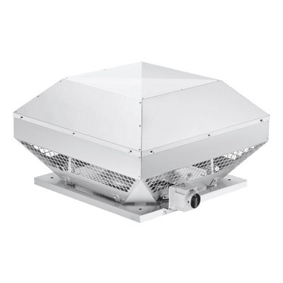 Helios RDD 400 4 EX Dachventilator Radiallüfter 3-phasig horizontal EX-geschützt II 3G aus Aluminium - Bild 1
