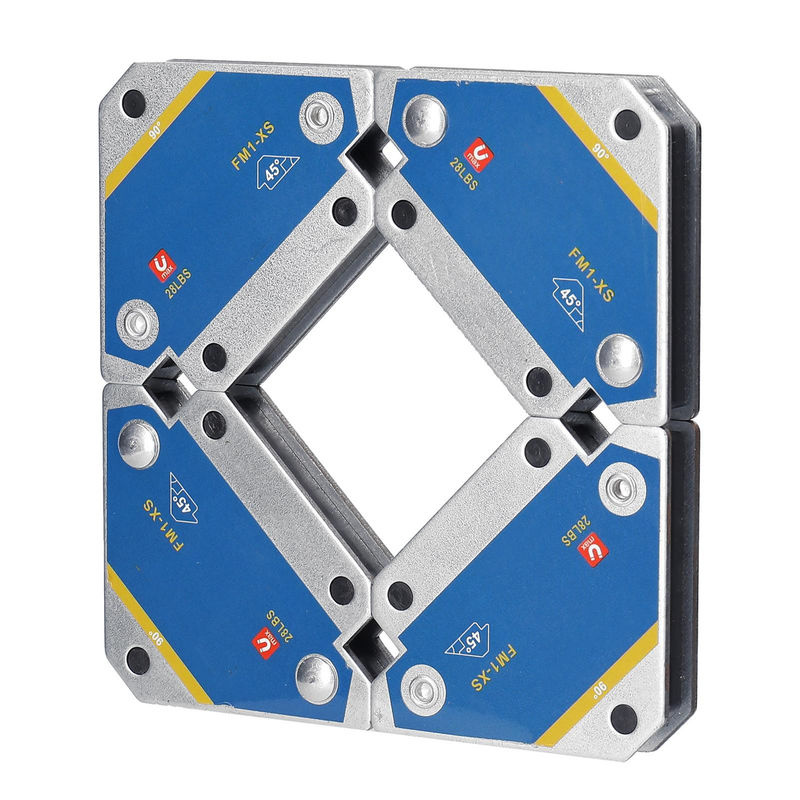 Kkmoon Magnetischer Schweißfixierer Set, 4 Stück Mehrwinkel-Magnet-Schweißpositionierer in 45, 90 und 135 Grad, bunt, aus Stahl - Bild 9
