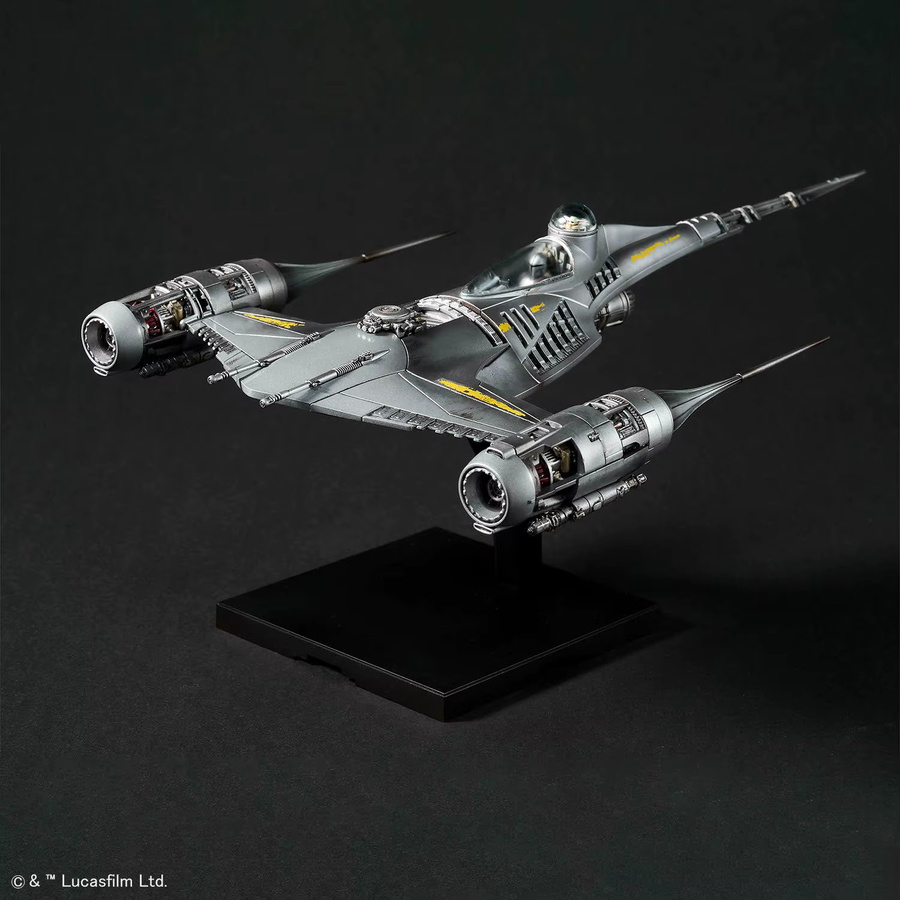 Bandai Star Wars The Mandalorian N1 Starfighter, Modellspielzeug Bausatz, 1:48 Maßstab - Bild 2