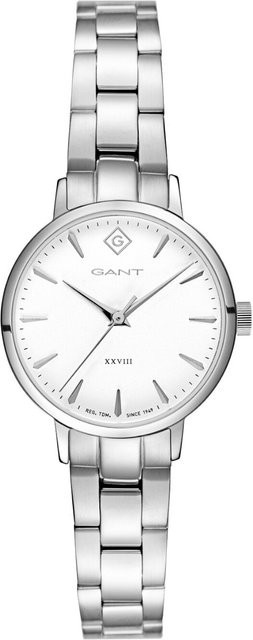 Gant Armbanduhr, Quarz, Edelstahl, Silber, 28 mm, Damen - Bild 1