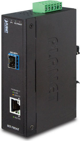 PLANET IXT-705AT SFP+ Ethernet LAN Switch mit bis zu 20000 Mbit/s in Schwarz und Blau - Bild 1