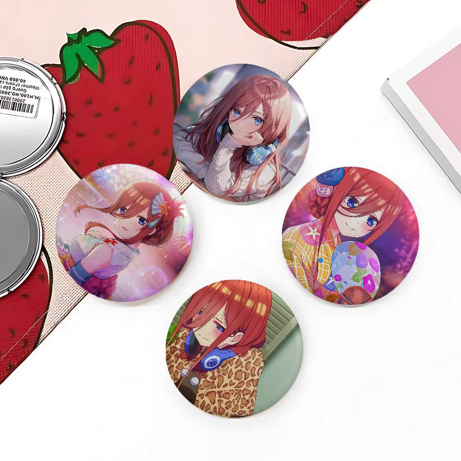 Brosche Cartoon Miku Nakano Cover, Bunt, Unisex - Bild 3