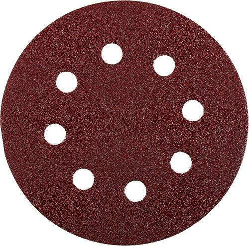 Kwb Schleifscheiben Set für Exzenterschleifer mit Durchmesser 125mm in den Körnungen 60, 120, 180 für Holz und Metall, 25 Stück - Bild 1