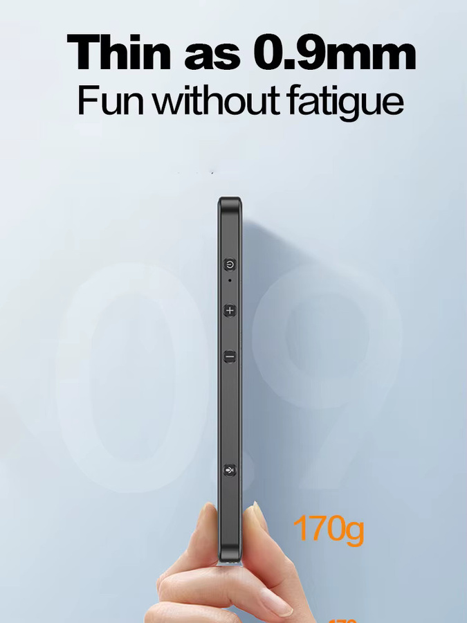 Famue BF88 Android 15 MP3-Player in Schwarz mit 5,2 Zoll Bildschirm, 6 GB RAM + 64 GB Speicher und Bluetooth 5.0 - Bild 4