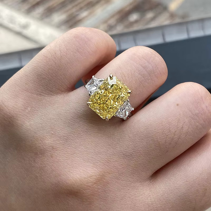 Rethyertp jewelry Verlobungsring, 585 Gold, Bicolor, Diamant, Damen - Bild 2