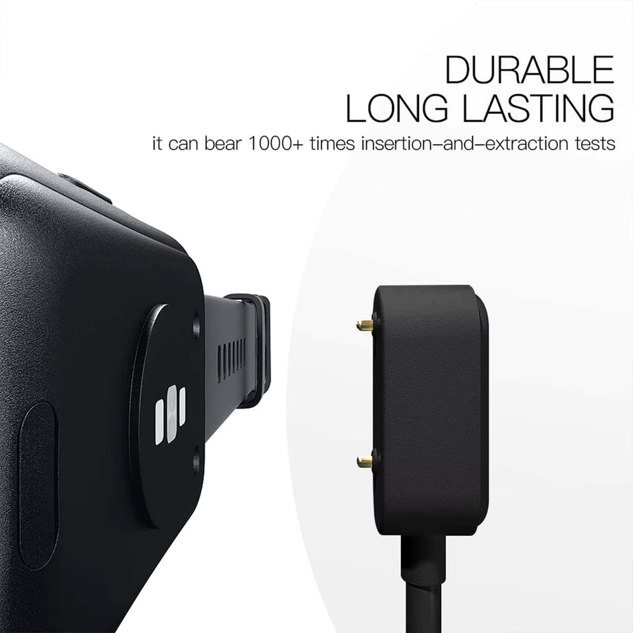 USB Smartwatch-Ladegerät Ersatz-Ladekabel für Huawei Band 10/9/8/7/6 und Watch Fit Mini/2/3/4X/4Pro sowie Honor Band 7/6 in Schwarz oder Weiß - Bild 3