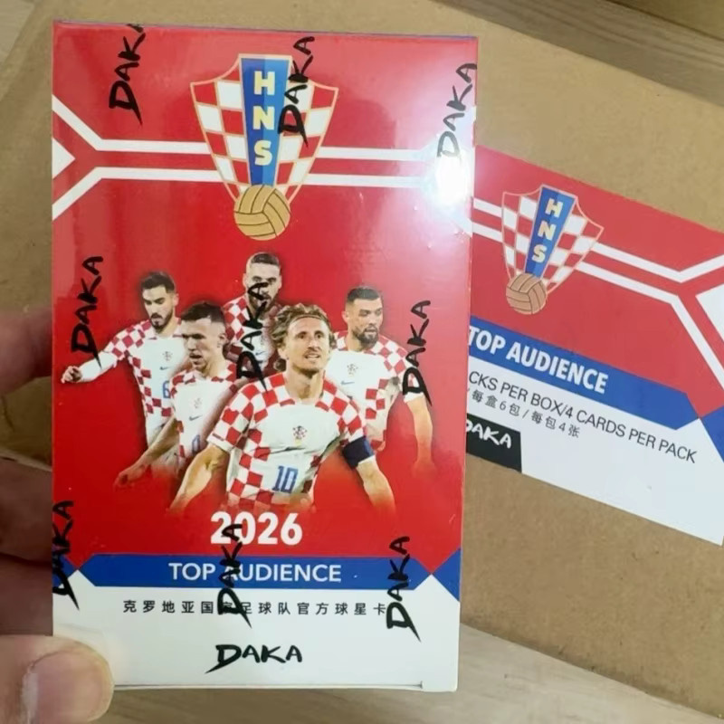 Daka Original 2025-2026 Kroatien Top Audience Series Sammelkarten Luka Modrić Luka Vušković, Sammelkarte - Bild 2
