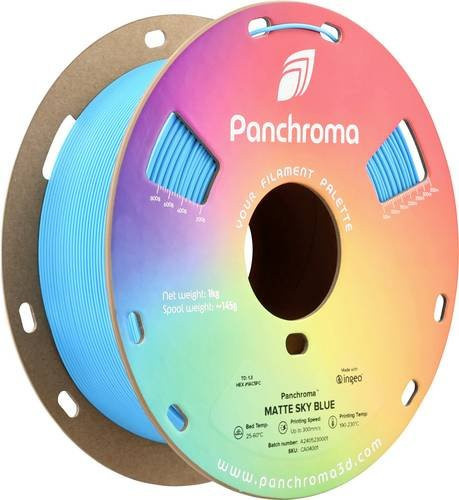 Polymaker Panchroma Matte PLA Filament 1.75mm Sky Blue 1000g - Bild 1