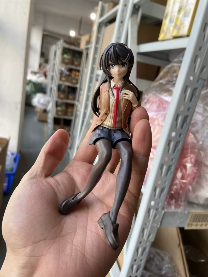 Bandai Anime-Figur Sakurajima Mai aus Dont Play with Gals, PVC Actionfigur, Höhe: 14 cm - Bild 3