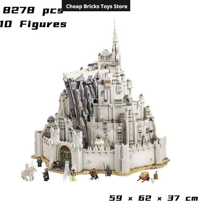 Hot Toys Lord of the Rings Minas Tirith, Bausteine, 8.278 Teile - Bild 1