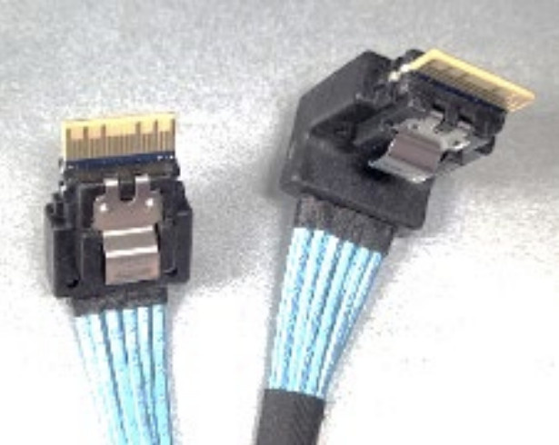 Intel 1U SlimSas Cable x12 CPU-HSBP Kit Sng in Blau (CYPCBLSL112KIT) - Bild 1