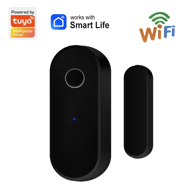 Tuya Smart WiFi Tür und Fenster Sensor in Schwarz mit App- und Sprachsteuerung für Alexa und Google Home - Bild 6