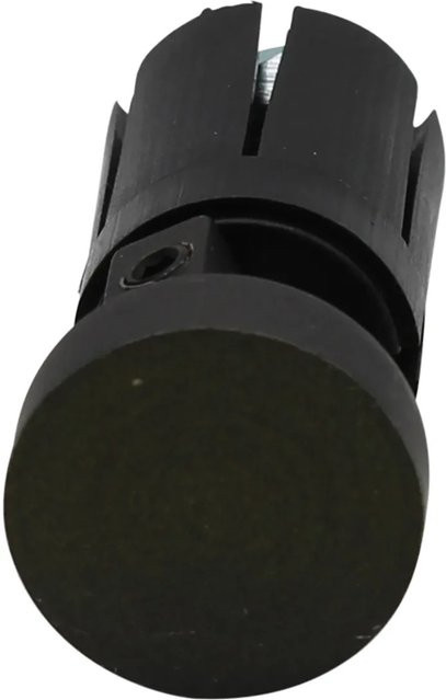 Mydeco Gardinenstange-Endstück aus Metall in Eisen-Brush Optik Durchmesser: 2 cm - Bild 1