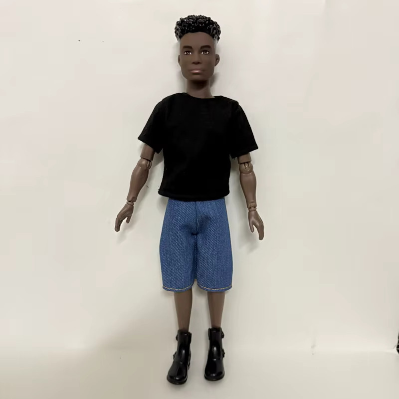 Barnewa Afrikanische Männliche Figur, 12-Zoll-Puppe, Einzelfigur, Bunt / Mehrfarbig - Bild 2