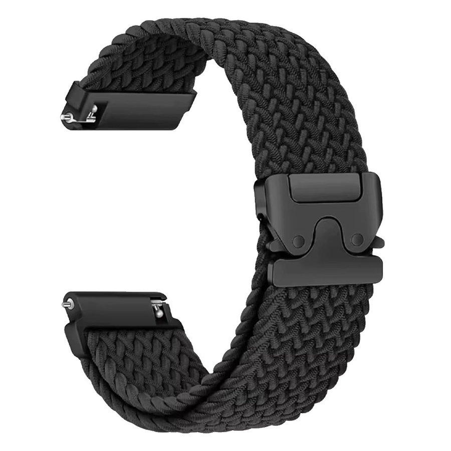 Huami Uhrenarmband Nylon geflochten, Schwarz, Unisex - Bild 4