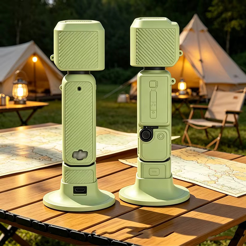 DIXSG Silikon-Ganzkörper-Schutzhülle-Set für DJI Osmo Pocket 4 in Bunt mit Objektivkappe - Bild 4