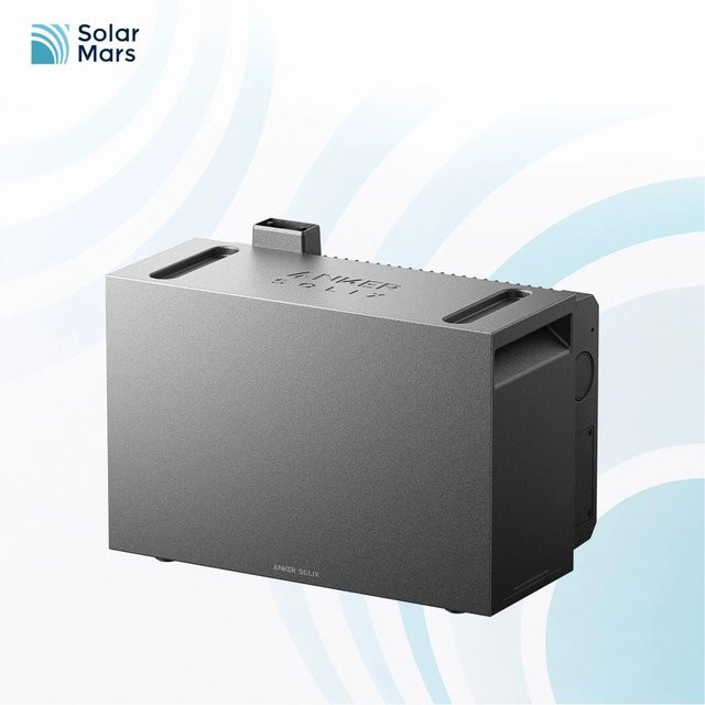 Anker SOLIX BP5000 Erweiterungsakku in Grau für Solarbank 2/3/4 Pro, Solarbank 2 AC und Solarbank 2 Plus mit 5000Wh Kapazität - Bild 1