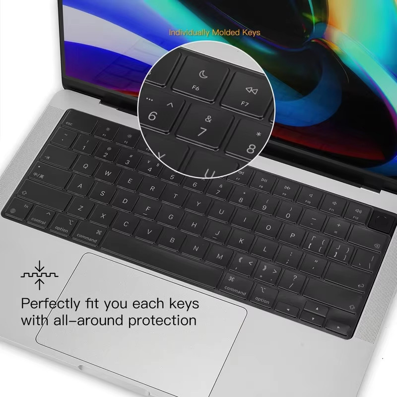 Schutzhülle für Apple MacBook Air 15 und MacBook Pro 14/16 in Schwarz - Bild 5
