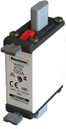 Eaton NH-Sicherung 32NHG000BI mit mechanischer Sicherungsanzeige, Größe 000, 32A, 500V, 3 Stück, Weiß - Bild 1