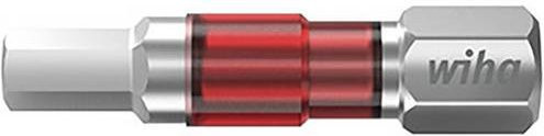 Wiha Schraubendreher-Bit Set aus Molybdän-Vanadium-Stahl, 5-teilig, rot - Bild 1