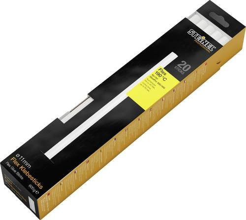 Steinel Heißklebesticks transparent, 20 Stück, 11 mm Durchmesser, 300 mm Länge, lösungsmittelfrei - Bild 1