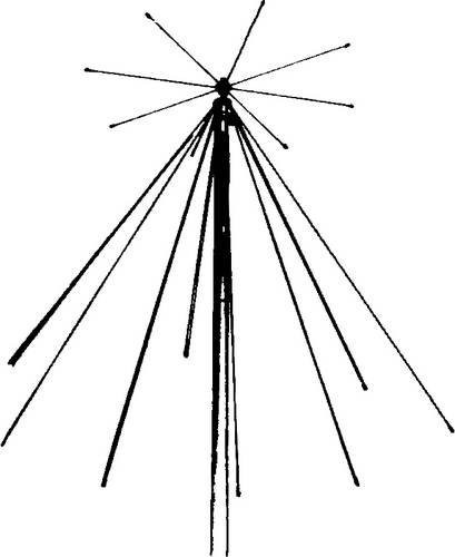Albrecht 6161 Sky Band SE 900 Funkscanner-Stationsantenne in Schwarz - Bild 1
