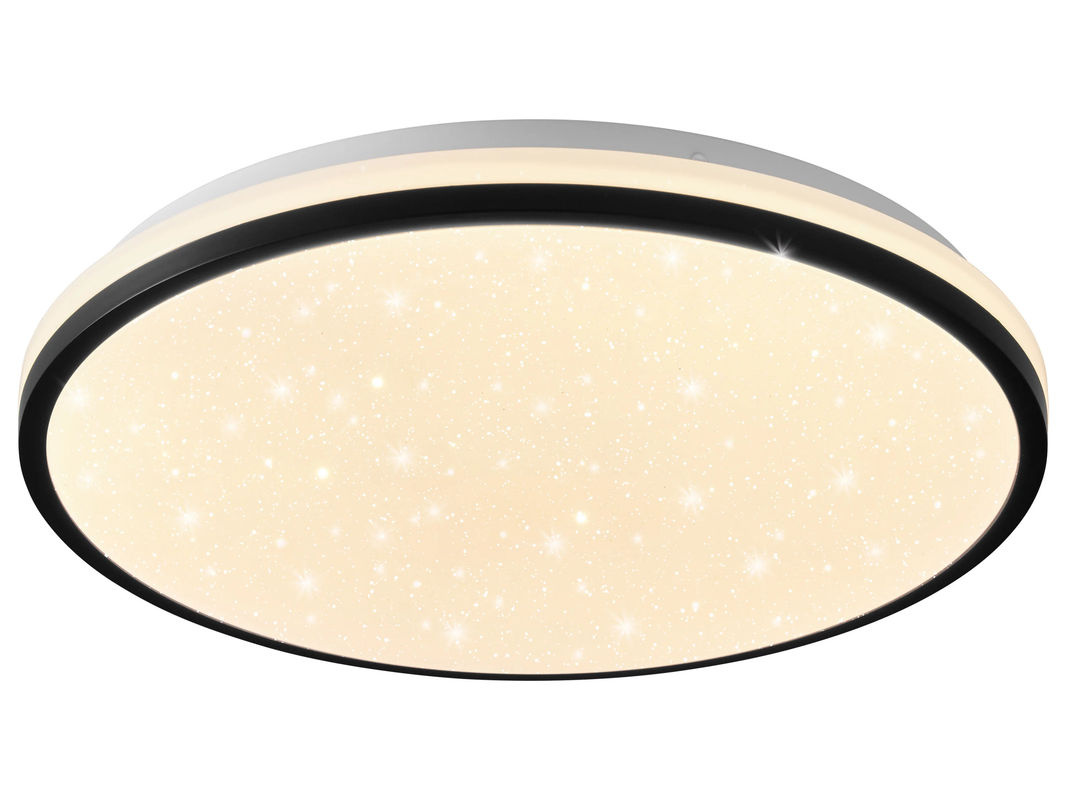 LIVARNO LED Deckenleuchte Sternenhimmel mit RGBW-Effekt und Fernbedienung, Schwarz/Chrom, Durchmesser: 33 cm - Bild 4