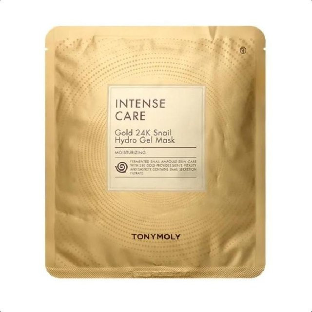 TONYMOLY Intense Care Gold 24k Schnecken Hydrogel Maske, Gesicht - Bild 1