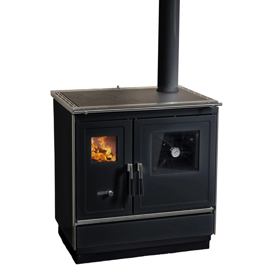 Haas+Sohn Herd HSH 81 Backfach Rechts Schwarz 7,4 kW - Bild 2