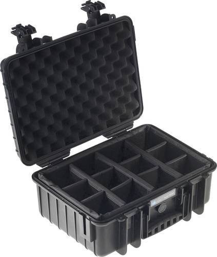 B&W International outdoor.cases Typ 4000 Kamerakoffer Wasserdicht in Schwarz - Bild 1