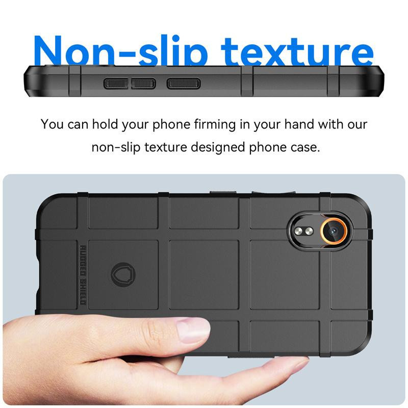 Stoßfeste und robuste TPU-Schutzhülle in Schwarz für dein Samsung Galaxy Xcover 6 Pro - Bild 4