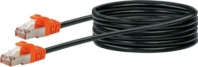Schwaiger Netzwerkkabel CAT7 S/FTP Ethernet LAN Schwarz 5 m - Bild 2