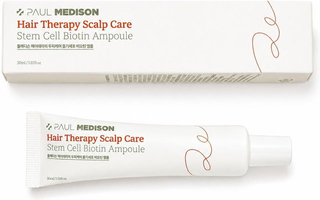 Paul Medison Haar- & Kopfhautpflege-Set, Biotin-Ampulle & Panthenol-Serum, 30 ml + 30 ml - Bild 1