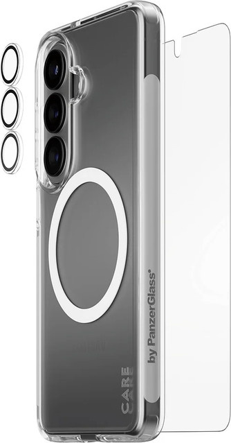PanzerGlass CARE 3-in-1 Set Displayschutzglas für Samsung Galaxy S26, transparent - Bild 2