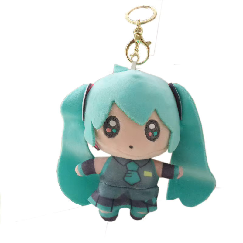 Bandai Hatsune Miku Plüsch-Schlüsselanhänger, Stofftier, Bunt - Bild 4