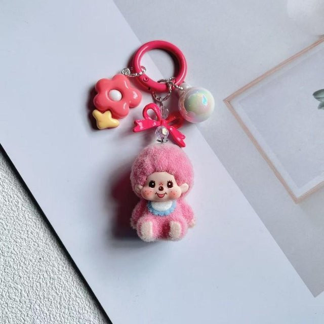 Monchhichi Schlüsselanhänger, Plüsch, Unisex - Bild 1