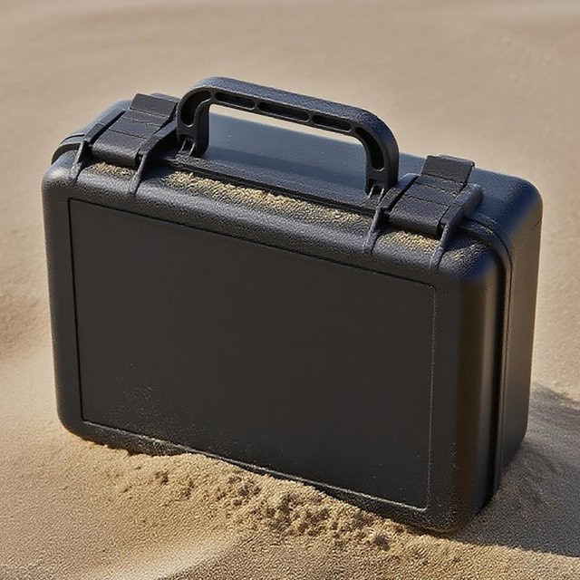 RveTee Werkzeugkoffer Sicherheitsbox in Schwarz B: 18 cm, T: 16 cm, H: 7,5 cm - Bild 1