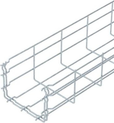 OBO Bettermann Gitterrinne 6002433 B/H: 150,00 mm x 105,00 mm, Länge: 3 m - Bild 1