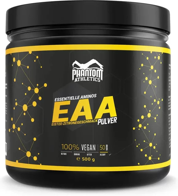 Phantom Athletics EAA-Eistee Zitrone, Getränkepulver, 1,0 l - Bild 1