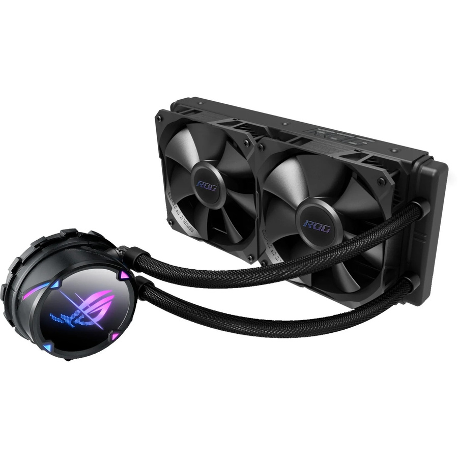 Asus ROG STRIX LC II 240mm AIO Wasserkühlung, Schwarz - Bild 1
