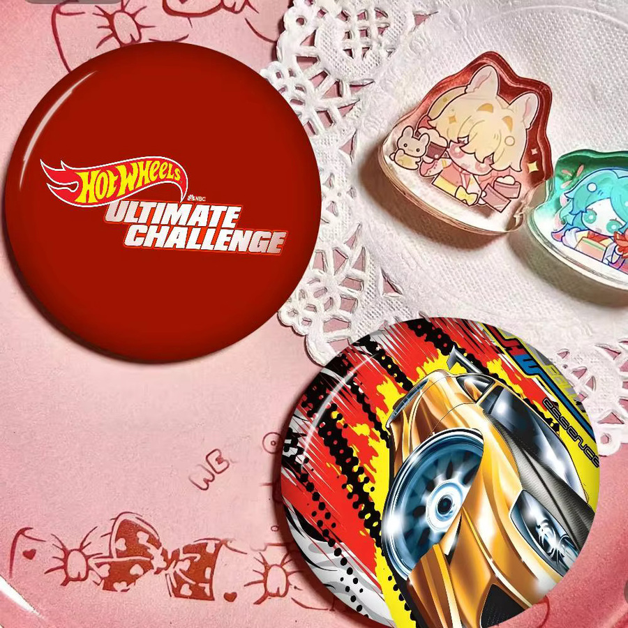 Hot Wheels Anstecker, Metall, Kinder - Bild 2