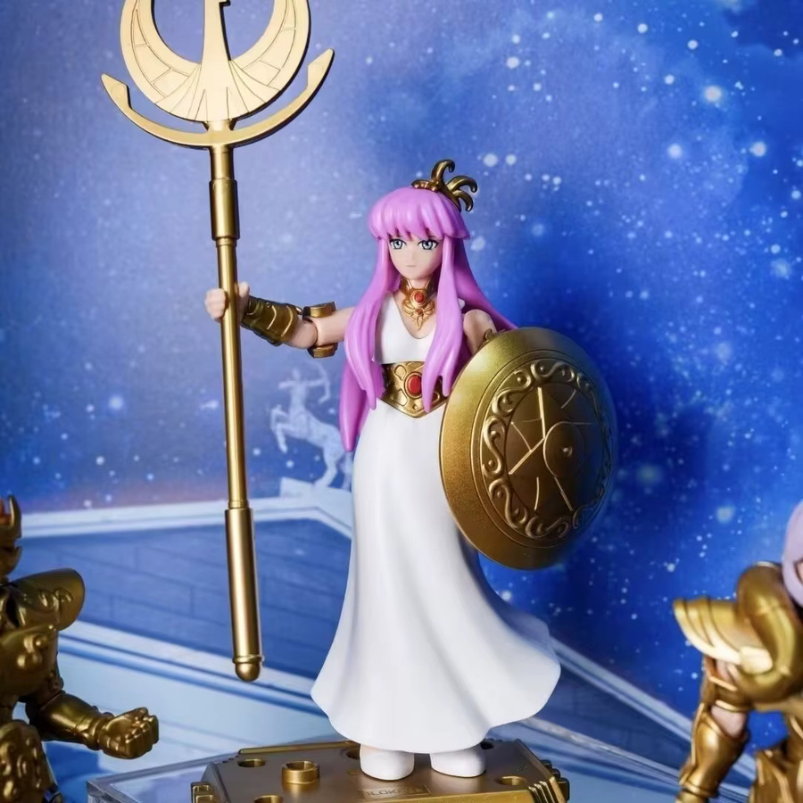 Blokees Saint Seiya Galaxy GV03 Version Athena Taurus Widder Leo Kiki Figur - Bild 6